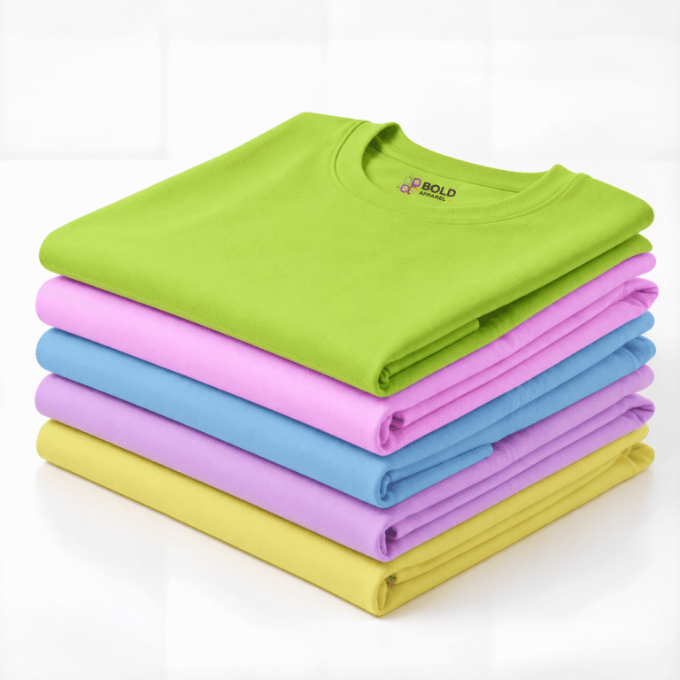 Spring Color Round Neck T-Shirts - 3/Pack Hover Image