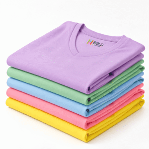 Spring Color V-Neck T-Shirts - 3/Pack Hover Image